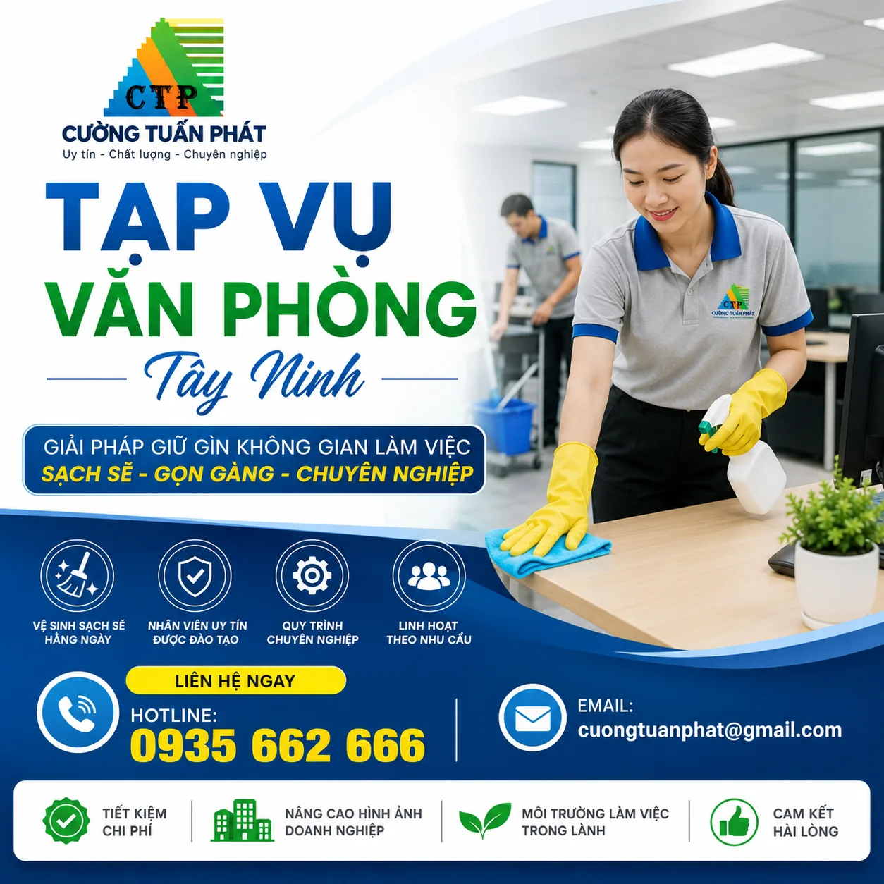 Tạp vụ văn phòng Tây Ninh