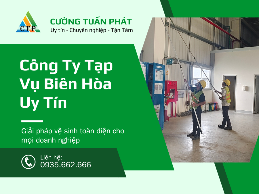 Công Ty Tạp Vụ Biên Hòa Uy Tín