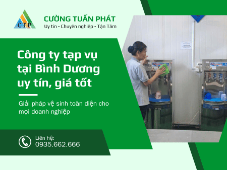 Công ty tạp vụ tại Bình Dương