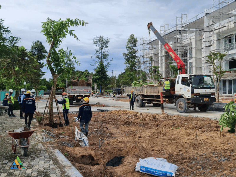 Cảnh quan công viên F8F9 _ Dự án Hakura