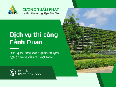 Dịch vụ Thi công Cảnh Quan